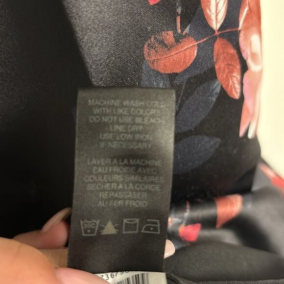 Cynthia Steefe floral v-neck mini dress size 10 - Picture 6 of 8